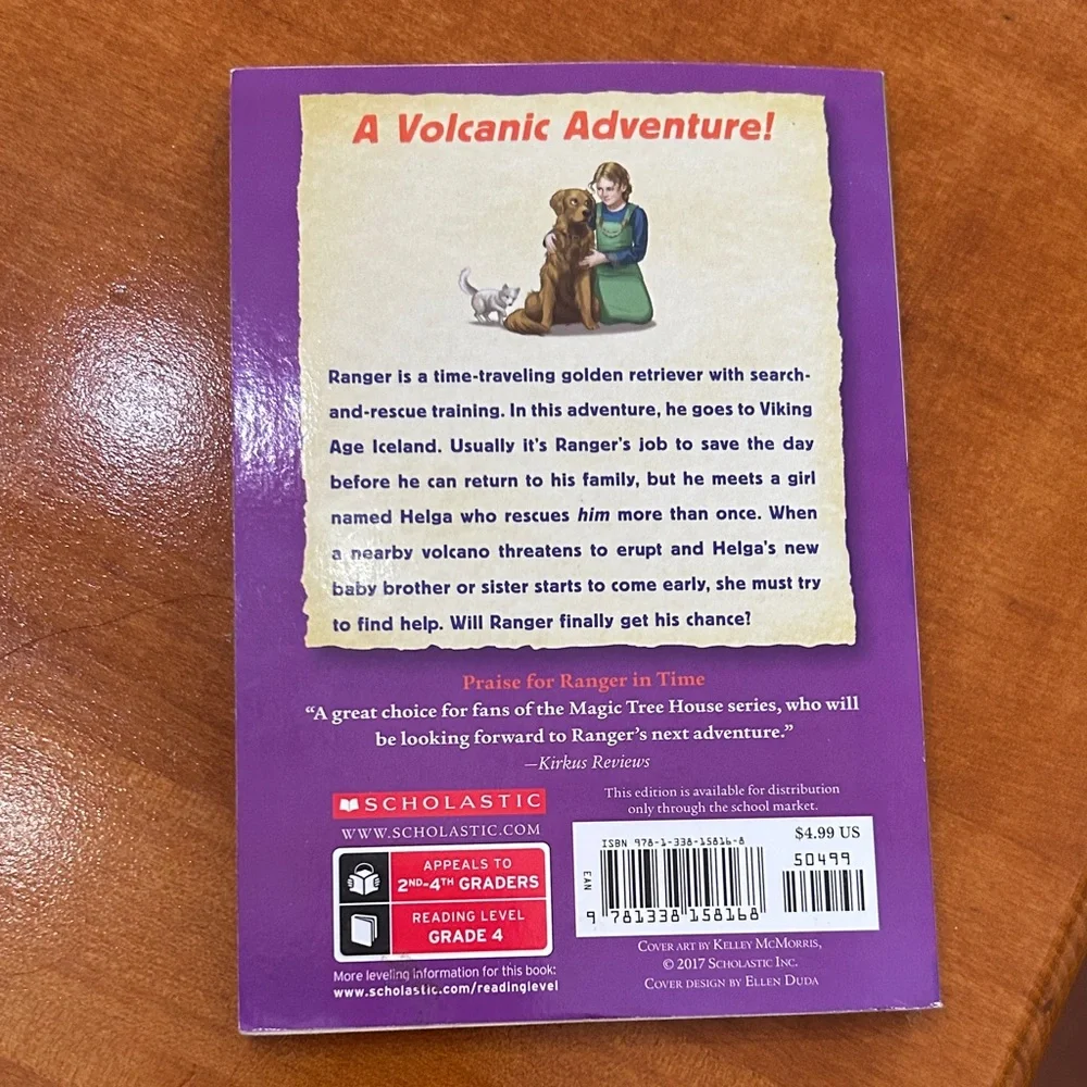 Ranger in Time Book Set by Kate Messner - Dog Adventure Stories